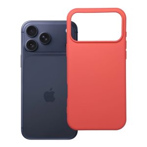 Case for iPhone 17 Pro Max / 18 Pro Max (low camera edge) Silicone peach