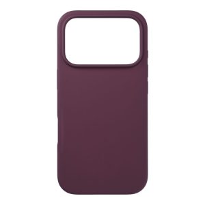 Case for iPhone 18 Pro / 17 Pro Silicone 2mm (camera protection) dark cherry
