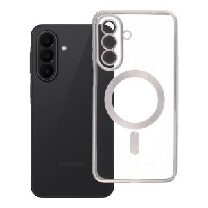Case for Samsung A27 Electro Mag Cover case compatible with MagSafe titanium