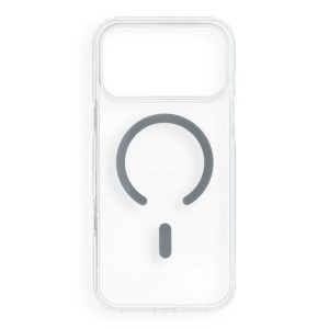 Case for iPhone 18 Pro Max / 17 Pro Max Drop Glue Colorful Ring Mag Cover compatible with MagSafe gray