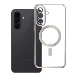 Case for Samsung A37 Electro Mag Cover compatible with MagSafe titanium