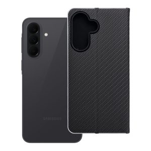 Flip case for Samsung A37 5G Luna Book Carbon black