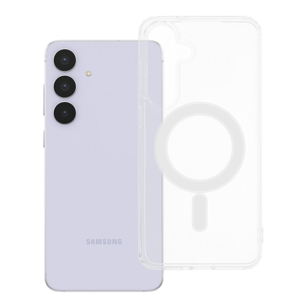 Case for Samsung S25 FE / S26 FE Clear Mag Cover (STR) compatible with MagSafe transparent Case for Samsung S25 FE / S26 FE Clear Mag Cover (STR) compatible with MagSafe transparent