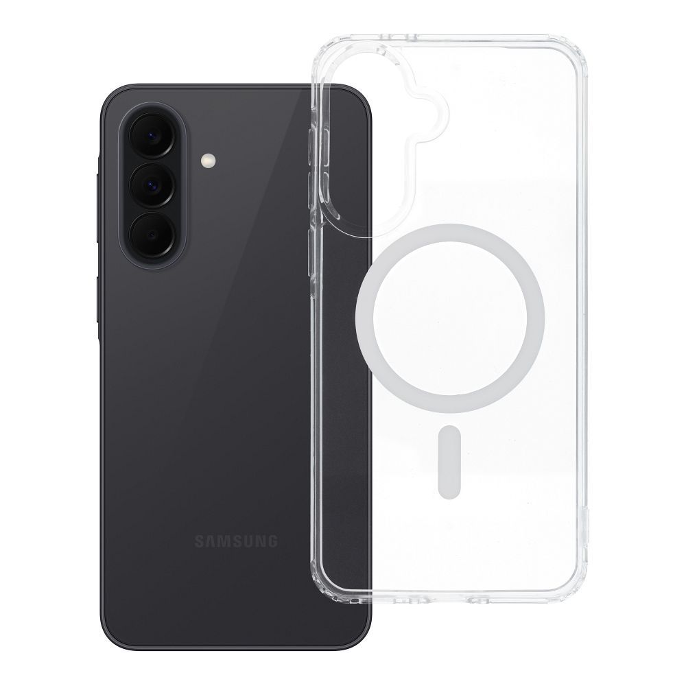 Case for Samsung A37 Drop Glue Colorful Ring Mag Cover compatible with MagSafe white Case for Samsung A37 Drop Glue Colorful Ring Mag Cover compatible with MagSafe white