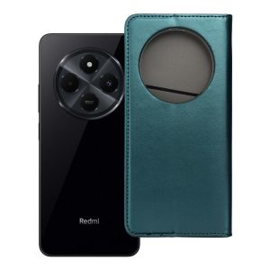 Flip case for Xiaomi Redmi 14C Smart Magneto dark green
