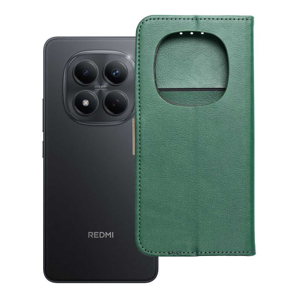 Flip case for Xiaomi Redmi NOTE 15 5G Split Book green and gold Flip case for Xiaomi Redmi NOTE 15 5G Split Book green and gold
