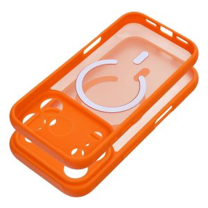 Case for iPhone 17 Pro / 18 Pro Full Matte Mag Cover compatible with MagSafe orange 3 983291947345d79071ceed238f87311b