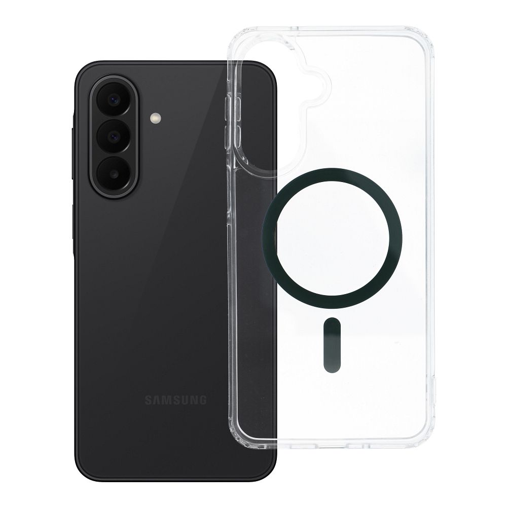 Case for Samsung A27 Drop Glue Colorful Ring Mag Cover compatible with MagSafe dark green Case for Samsung A27 Drop Glue Colorful Ring Mag Cover compatible with MagSafe dark green