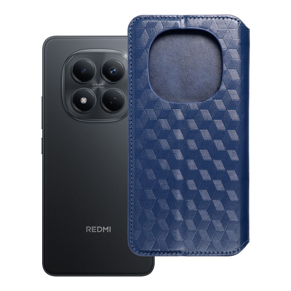 Flip case for Xiaomi Redmi NOTE 15 5G Cubic Book blue Flip case for Xiaomi Redmi NOTE 15 5G Cubic Book blue