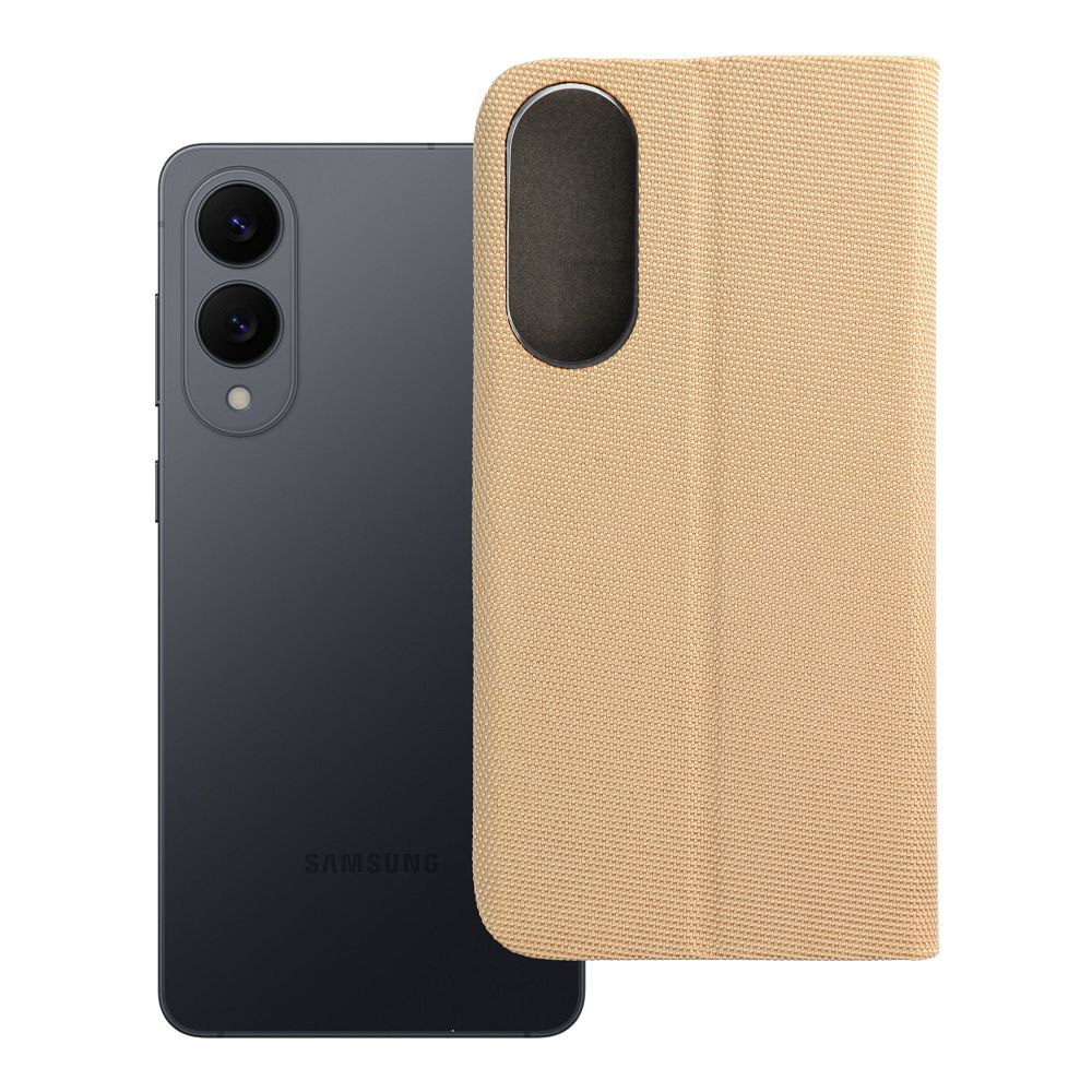 Flip case for Samsung S25 EDGE Sensitive Book gold Flip case for Samsung S25 EDGE Sensitive Book gold