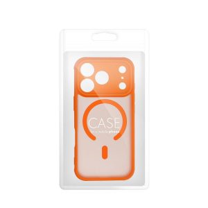 Case for iPhone 17 Pro Max / 18 Pro Max Full Matte Mag Cover compatible with MagSafe orange 5 a444114a60e91e376ca70c97f9e88646