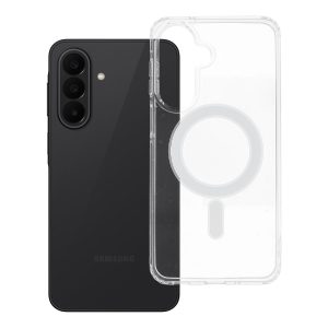Case for Samsung A27 Clear Mag Cover (STR) compatible with MagSafe transparent