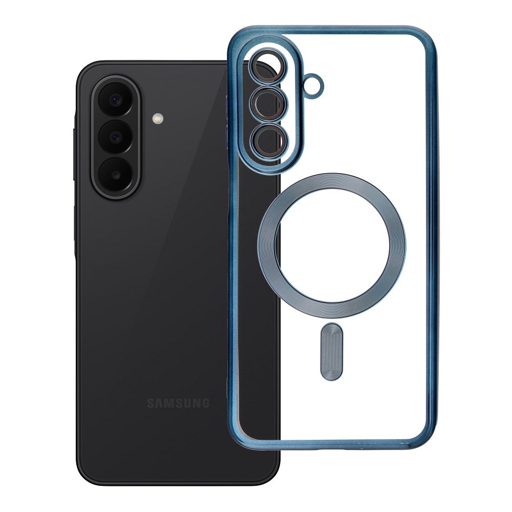 Case for Samsung A27 Electro Mag Cover case compatible with MagSafe titanium blue Case for Samsung A27 Electro Mag Cover case compatible with MagSafe titanium blue
