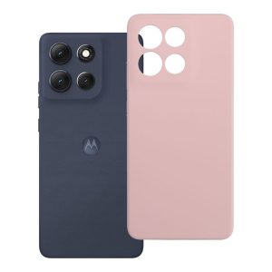 Case for Motorola G86 5G Silicone 2mm (camera protection) powder pink