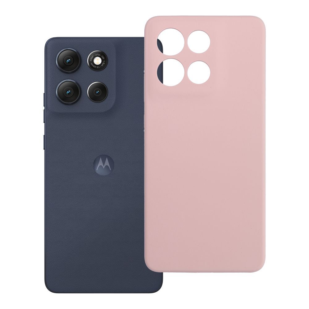 Case for Motorola G86 5G Silicone 2mm (camera protection) powder pink Case for Motorola G86 5G Silicone 2mm (camera protection) powder pink
