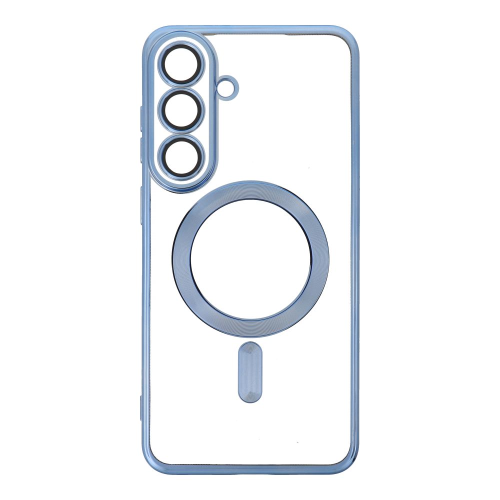 Case for Samsung S26 FE Electro Mag Cover compatible with MagSafe blue Case for Samsung S26 FE Electro Mag Cover compatible with MagSafe blue