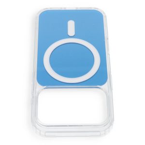Case for iPhone 17 Pro / 18 Pro Clear Fusion Mag Cover compatible with MagSafe light blue 5 b0538bd26fc2b53580de16ddcc91a009