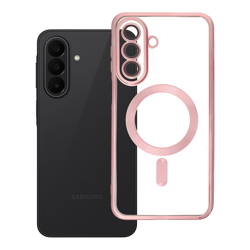 Case for Samsung A27 Electro Mag Cover case compatible with MagSafe rose gold Case for Samsung A27 Electro Mag Cover case compatible with MagSafe rose gold