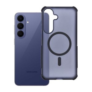 Case for Samsung S26 FE / S25 FE Forcell F-Protect BumperX Premium compatible with MagSafe navy blue