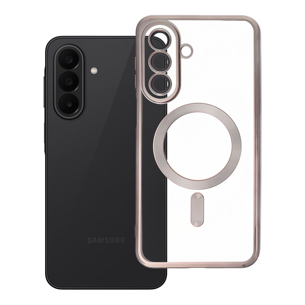Case for Samsung A27 Electro Mag Cover case compatible with MagSafe titanium grey Case for Samsung A27 Electro Mag Cover case compatible with MagSafe titanium grey