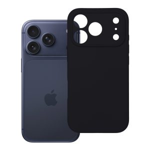 Case for iPhone 18 Pro / 17 Pro Silicone 2mm (camera protection) black