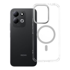 Θήκη Xiaomi Redmi 17 4G / 5G Frame Clear Hybrid Mag Cover MagSafe transparent