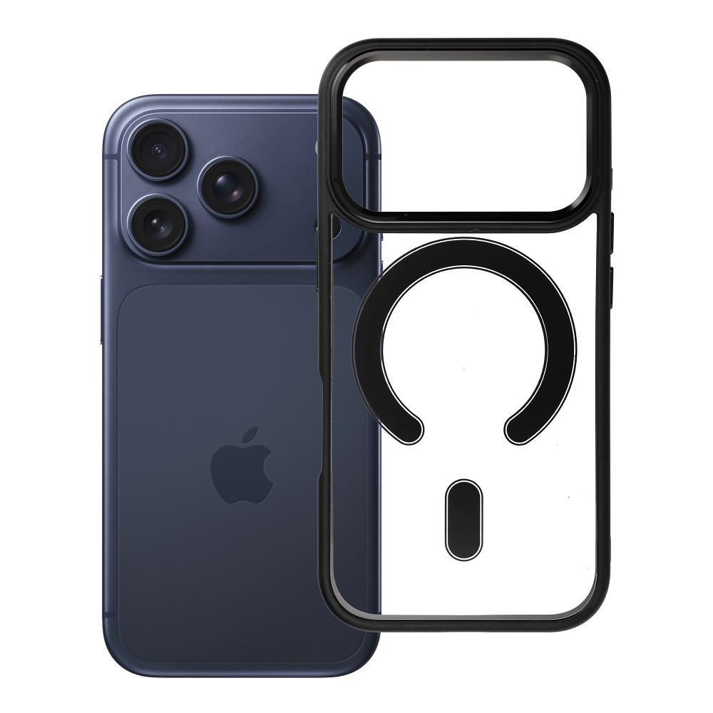 Case for iPhone 18 Pro / 17 Pro Color Edge Mag Cover compatible with MagSafe black Case for iPhone 18 Pro / 17 Pro Color Edge Mag Cover compatible with MagSafe black