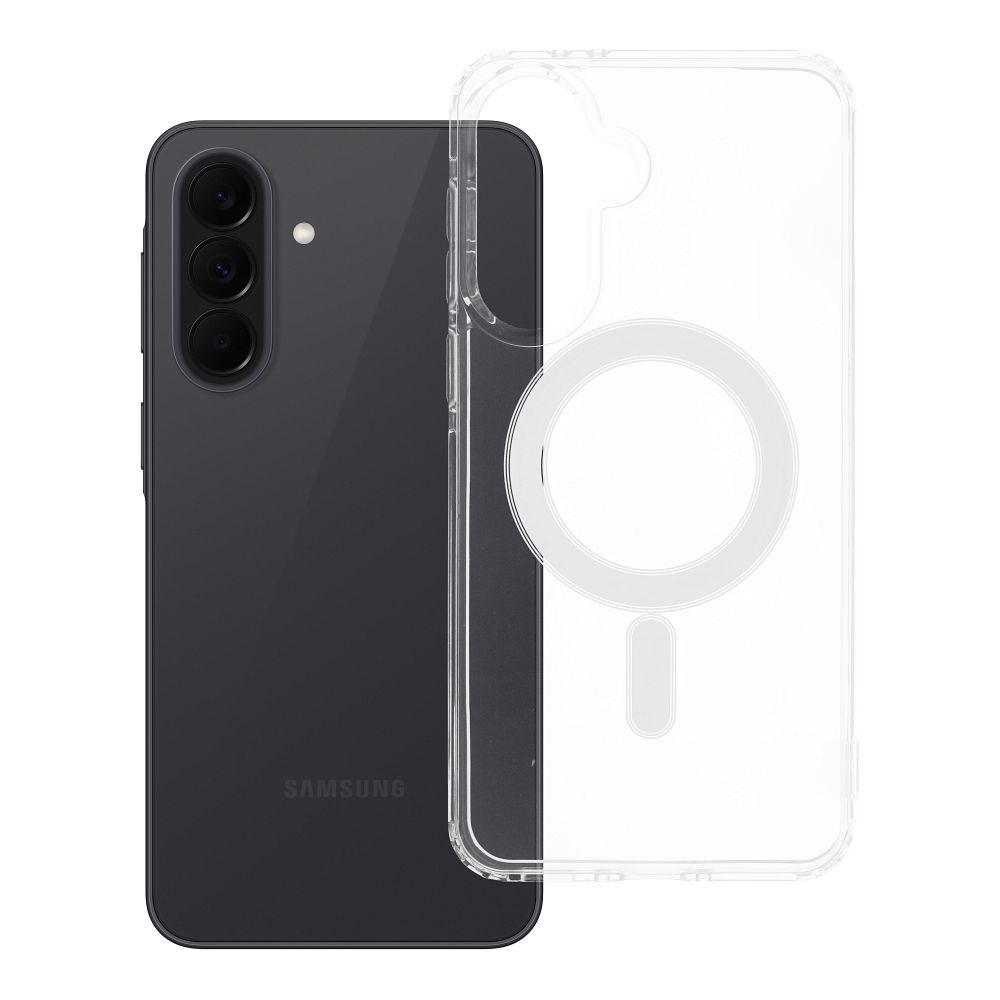 Case for Samsung A37 Clear Mag Cover (STR) compatible with MagSafe transparent Case for Samsung A37 Clear Mag Cover (STR) compatible with MagSafe transparent