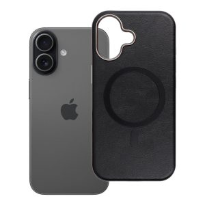 Case for iPhone 17 Gentleman Mag Cover compatible with MagSafe black