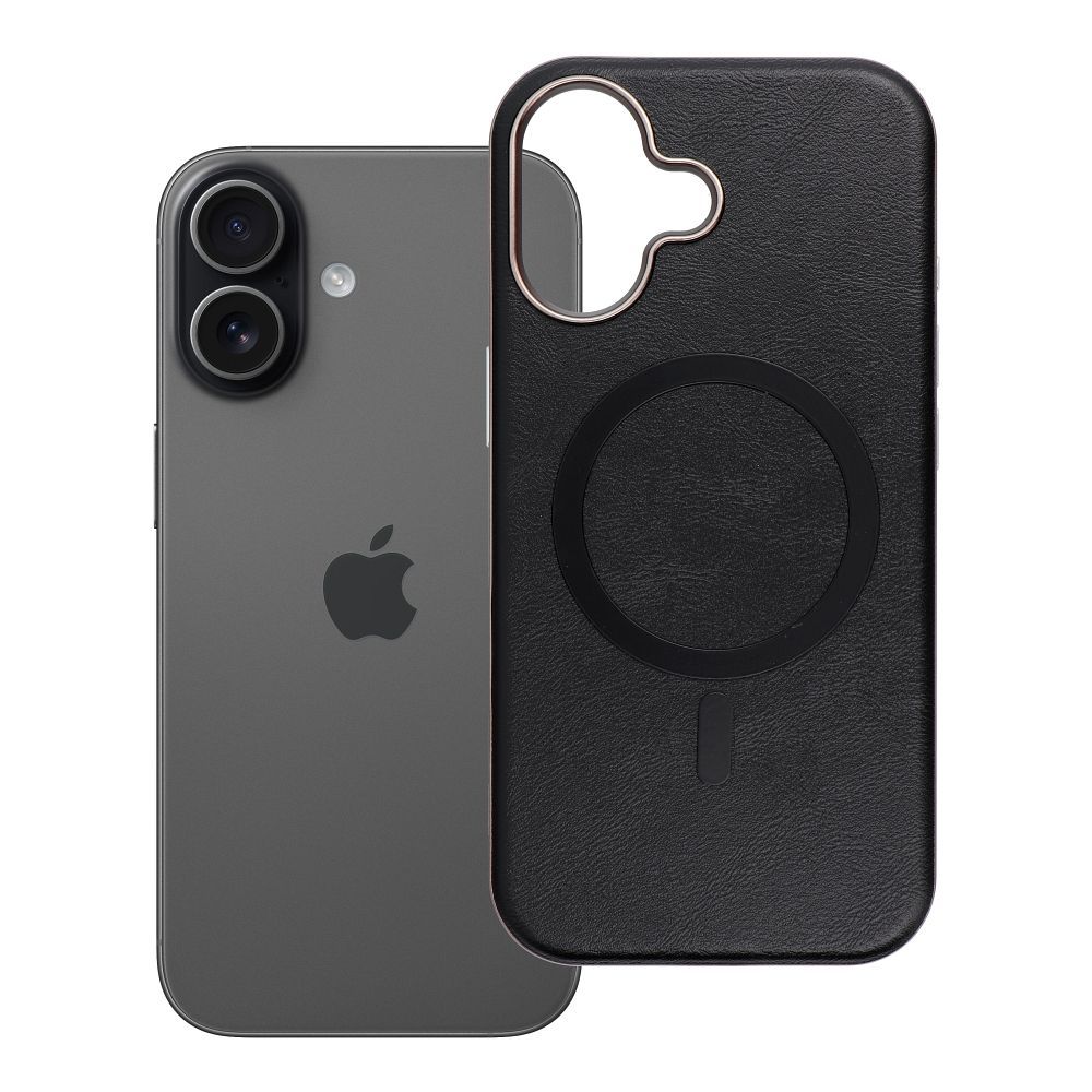 Case for iPhone 17 Gentleman Mag Cover compatible with MagSafe black Case for iPhone 17 Gentleman Mag Cover compatible with MagSafe black