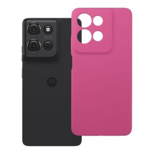 Case for Motorola G75 Silicone 2mm (camera protection) pink
