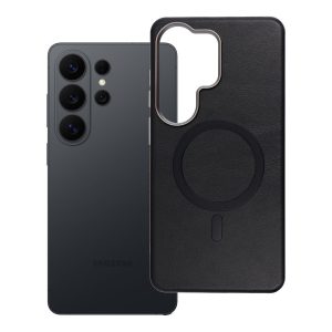 Case for Samsung S26 ULTRA Gentleman Mag Cover compatible with MagSafe black