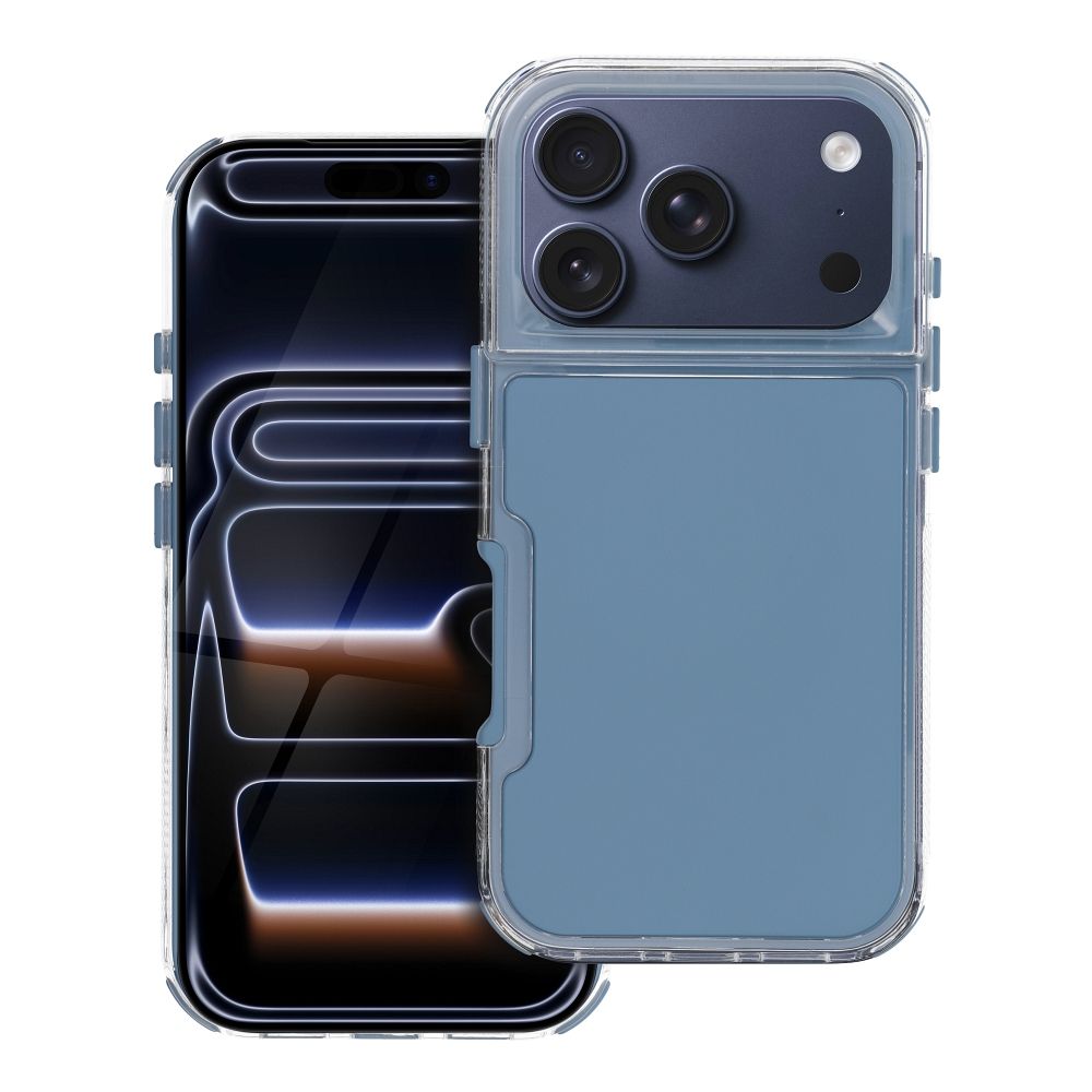 Case for iPhone 18 Pro / 17 Pro Matrix blue Case for iPhone 18 Pro / 17 Pro Matrix blue