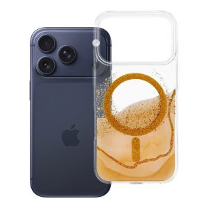 Case for iPhone 18 Pro / 17 Pro Golden compatible with MagSafe gold