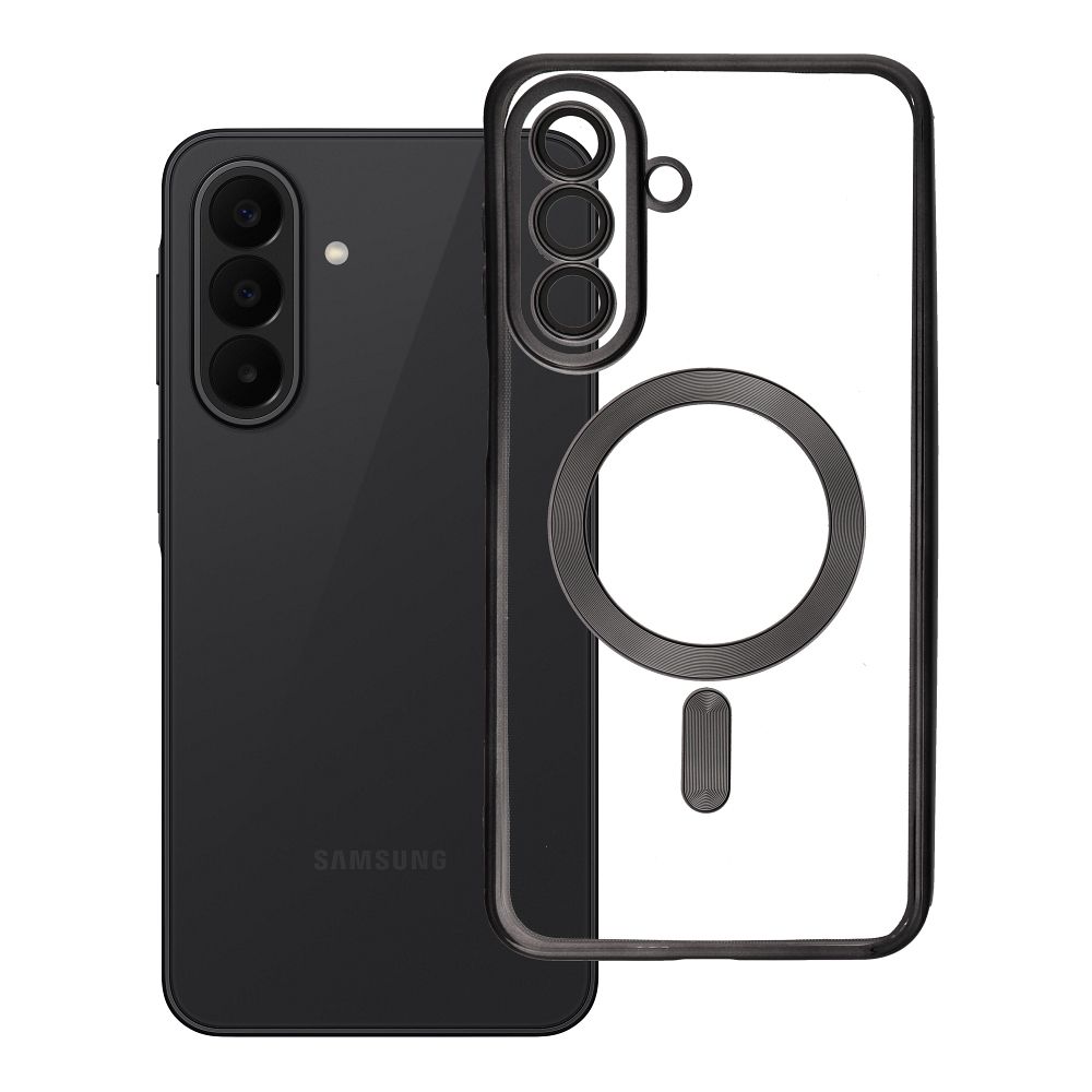 Case for Samsung A27 Electro Mag Cover case compatible with MagSafe black Case for Samsung A27 Electro Mag Cover case compatible with MagSafe black