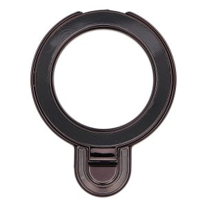 Phone stand CIRCLE - stick-on - black