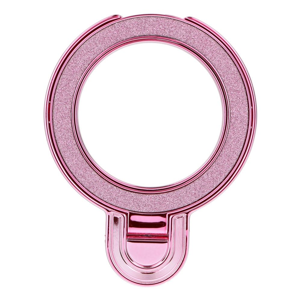 Phone stand CIRCLE GLITTER - stick-on - pink Phone stand CIRCLE GLITTER - stick-on - pink