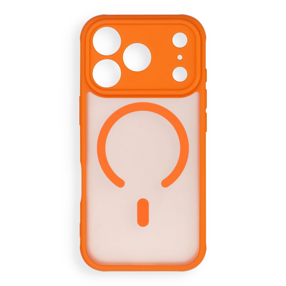 Case for iPhone 18 Pro / 17 Pro Full Matte Mag Cover compatible with MagSafe orange Case for iPhone 18 Pro / 17 Pro Full Matte Mag Cover compatible with MagSafe orange