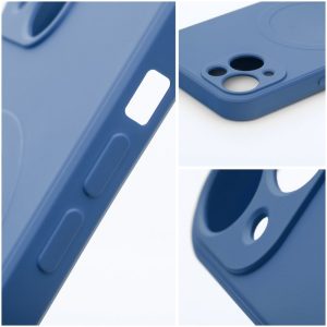 Θήκη MagSafe Samsung A37 Silicone Mag Cover blue 3 ed5572a5997114b3d4b2d88264ecc615