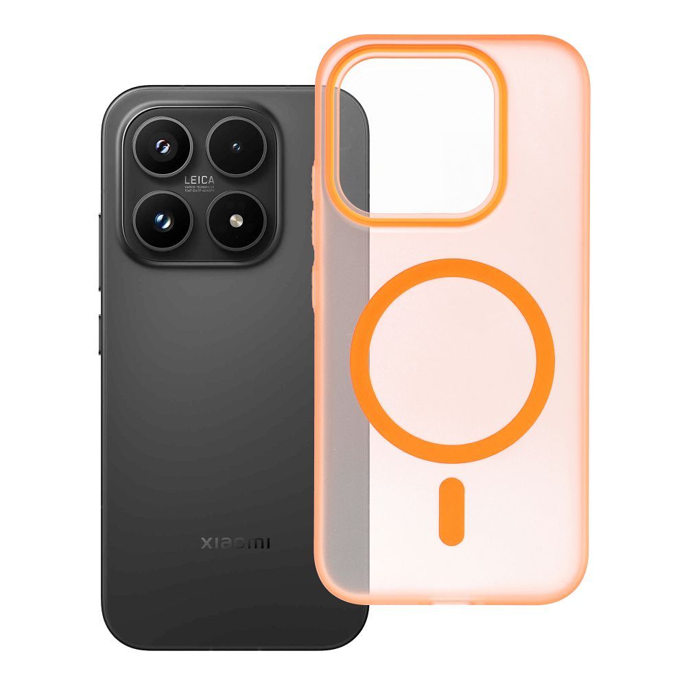 Case for Xiaomi 17 Go Orange compatible with MagSafe cosmic orange Case for Xiaomi 17 Go Orange compatible with MagSafe cosmic orange