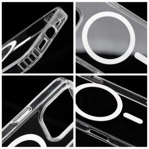 Case for iPhone 17 Pro Max / 18 Pro Max Drop Glue Colorful Ring Mag Cover compatible with MagSafe white 3 f3dcec9c684552904a3593dfe693da6d