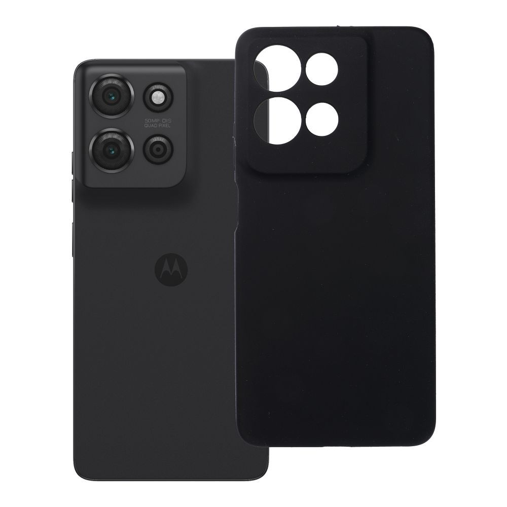 Case for Motorola G75 Silicone 2mm (camera protection) black Case for Motorola G75 Silicone 2mm (camera protection) black