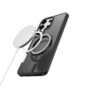 Rock Rotating Stand Soft Touch Series Magnetic for Samsung Galaxy S26 Ultra black 6 foto add 345073