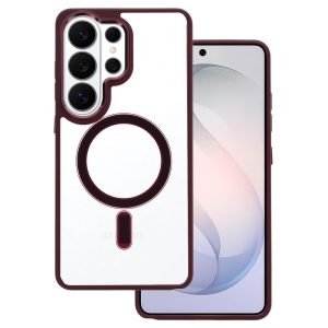 Metallic Magsafe Case for Samsung Galaxy S26 Ultra Cherry