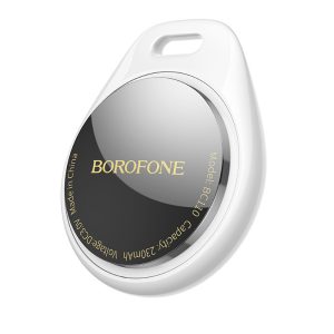 Find Dual Smart Tracker για Apple & Android – Έξυπνος Εντοπιστής Αντικειμένων Borofone BC110 Λευκός